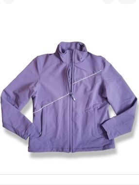 Merrell Nylon Full Front Zip Jacket‎ Medium Purple